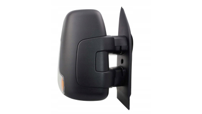 Oglinda exterioara Iveco Daily, 07.2014-, Dreapta, reglare manuala; texturat; scurt; geam convex; cromat; 2 pini; cu semnalizare, View Max