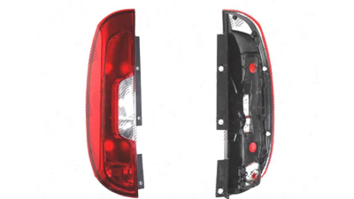 Stop spate lampa Fiat Doblo (263), 01.2015-, spate, Stanga, 2 usi spate, fara producator masina logo; P21/5W+P21W+PY21W+W16W; fara suport bec; DEPO
