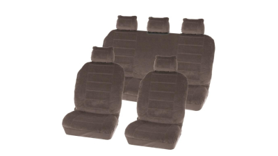 Huse scaune Audi A4 1999- set huse auto fata si spate Washington Grey