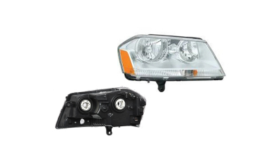 Far DODGE AVENGER (JS), 03.2008-12.2013 model SE, SXT, partea Dreapta, TYC, Tip=USA; tip bec HB3+HB4; element reflectorizant argintiu; halogen