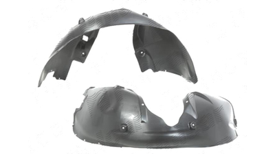 Carenaj aripa interioara, aparatori noroi Dodge Charger, 01.2006-11.2010, fata, Dreapta, polipropilena (PP/PPE)