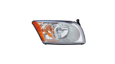 Far DODGE CALIBER (PK), 06.2006-03.2013, DEPO, fata, partea dreapta, Tip=USA; tip bec H13+PY27/7W; manual; Omologare: SAE;