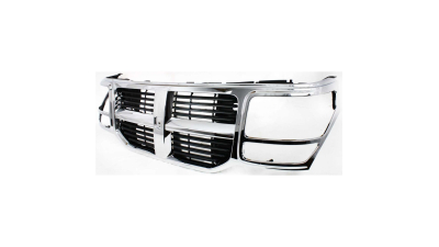 Grila radiator Dodge Nitro (Kj), 09.2007-11.2011, crom, 5507911AB, 313505-1