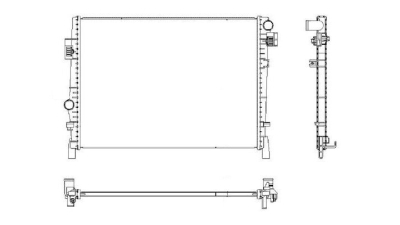 Radiator racire Best Auto Vest 314008-1