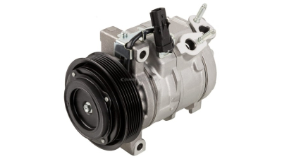 Compresor aer conditionat Dodge Journey, 2007-2016, motorizare 2.4 129kw, 2.7 V6 136kw, 3.5 V6 173kw, benzina, rola curea 120 mm, 6 caneluri, de tip Denso: 10SR17C