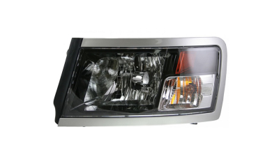 Far Dodge Dakota, 2008-08.2011, partea Stanga, H13+PY27/7W; manual; negru; Omologare: SAE, TYC