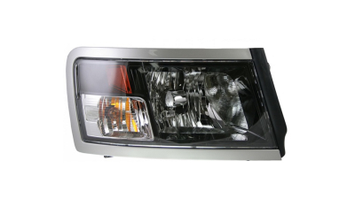 Far Dodge Dakota, 2008-08.2011, partea Dreapta, H13+PY27/7W; manual; negru; Omologare: SAE, TYC