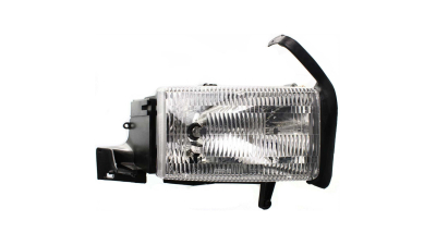 Far Dodge Ram, 01.1994-12.2001 fara versiunea sport, Dreapta, tip bec Hb1, cu suport becuri, SAE, BestAutoVest, 55054780AF, 