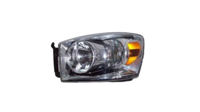 Far DODGE RAM, 2007-08.2008, partea Stanga, TYC, Tip=USA; tip bec H13+PY27/7W; manual; halogen