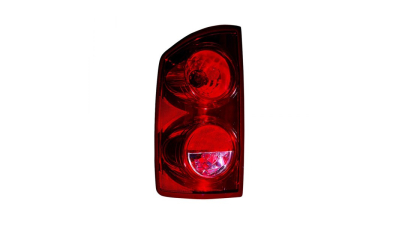 Stop spate lampa Dodge Ram, 01.2006-08.2008, spate, omologare SAE, fara suport bec, 55277303AB; 55277303AC, Stanga
