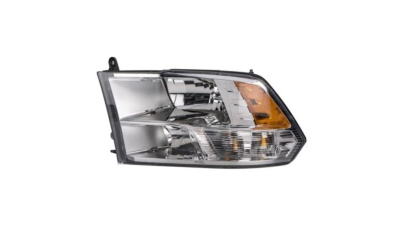 Far RAM 1500/2500/3500, 05.2012-; 1500, 01.2018- model 1500, Classic, partea Stanga, Taiwan, tip bec H11+HB3+PY27/7W; manual; halogen;