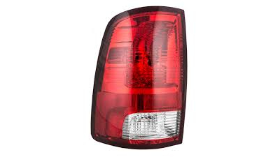 Stop spate lampa Dodge Ram (Ds/Dj), 09.2008-12.2013, spate, omologare SAE, cu suport bec, 55277415AA; 55277415AB, Stanga