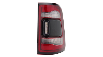 Stop spate lampa RAM 1500, 01.2018-, partea dreapta, TYC, Tip=USA; LED; negru-rosu; fara control unitate; Omologare: SAE; fara marcaj "RAM", modele 1500