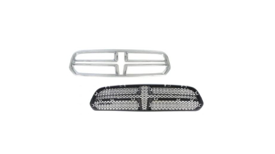 Grila radiator DODGE DURANGO, 2014-, fata, cromat/negru