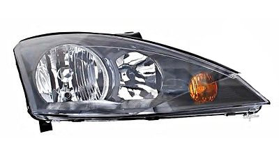 Far Ford Focus 1 (Daw/Dbw/Dnw/Dfw) 09.2001-11.2004 model ST170, Stanga, tip bec H1+H7, reglare electrica, culoare negru, fara motoras reglare, ECE, Depo, 2M5V-13100-CA, 2M5V-13100-CB