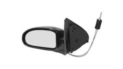 Oglinda exterioara Ford Focus (Daw/Dbw/Dnw/Dfw) 09.1998-11.2004 partea stanga View Max crom convex carcasa neagra reglare manuala prin cablu fara incalzire