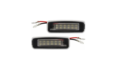 Set lampa numar FORD FOCUS, 09.1998-11.2004, EU, partea stanga=dreapta, LED; tuning;