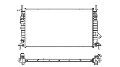 Radiator racire Best Auto Vest 320208-2