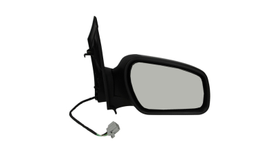 Oglinda exterioara Ford Focus 2 (Da ) 11.2004-01.2008 partea dreapta View Max crom convex carcasa neagra reglare electrica cu incalzire