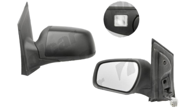 Oglinda exterioara Ford Focus 2 (Da ) 11.2004-01.2008 partea dreapta Best Auto Vest crom convex carcasa prevopsita grunduita reglare electrica cu incalzire 3202526E