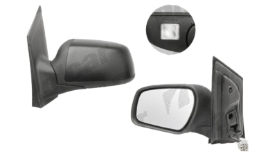 Oglinda exterioara Ford Focus 2 (Da ) 11.2004-01.2008 partea dreapta View Max crom convex carcasa prevopsita grunduita reglare electrica cu incalzire 3202526M