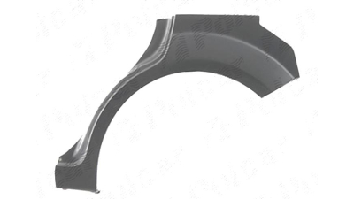 Segment exterior reparatie aripa spate Ford Focus 2 (Da), 11.2004-01.2008, spate, Dreapta, cu 4 usi
