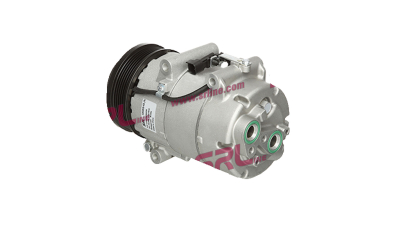 Compresor aer conditionat Ford Focus II, 2004-2011; C-MAX, 2007-2011/Focus C-Max, 2007-2011, motorizare 1.8 TDCI 85kw, diesel, rola curea 115 mm, 6 caneluri, Visteon tip: VS16
