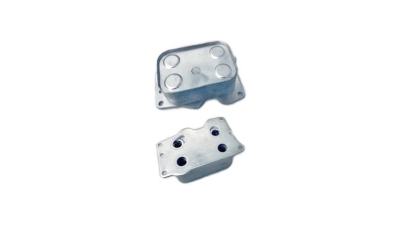 Radiator racire ulei motor, termoflot Peugeot 307, 2001-2008, Peugeot 407, 05.2004-2011, Citroen C4, 2004-2010, motor 2.0 HDI, 100 kw, diesel, 63x95x44 mm, garnituri incluse, din aluminiu