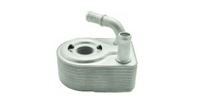 Radiator racire ulei motor, termoflot Volvo S60/V60, 04.2010-03.2015, Volvo V40, 03.2012-02.2015, motor 1.6 T, 110/132 kw, benzina, 132x95x54 mm, garnituri incluse, din aluminiu