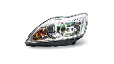 Far Ford Focus 2 (DA_) 01.2008-12.2010 VISTEON partea stanga H1+H7 cu motoras , culoare argintiu