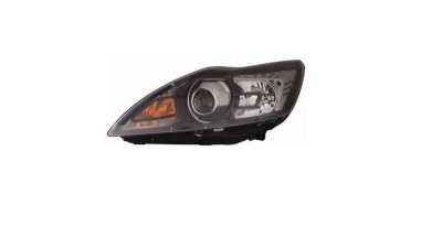 Far FORD FOCUS II (DA_), 01.2008-12.2010, partea stanga, VISTEON, D1S+H1+PY21W+W5W; electric; negru; cu motor; xenon