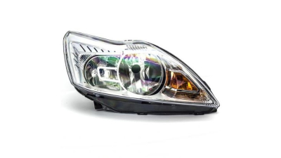 Far Ford Focus 2 (DA_) 01.2008-12.2010 VISTEON partea dreapta H1+H7 cu motoras, culoare argintiu