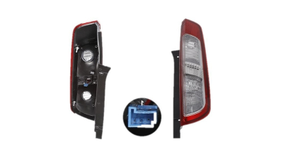 Stop spate lampa Ford Focus 2 (Da), 11.2004-12.2010, spate, Dreapta, Hatchback, LED+PR21W+PY21W; fara suport bec, DEPO