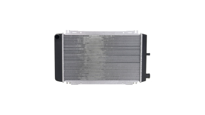 Radiator racire Ford Fiesta, 08.1983-04.1989 (Motorizare 1, 4 54kw; 1, 6 D 40kw; 1, 3 51kw), Si Fiesta Xr2i 1, 6 71kw, cutie Manuala, dimensiune 500x295x28mm, Cu lipire fagure prin brazare, DEUS