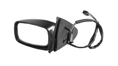 Oglinda exterioara Ford Fiesta (Jas/Jbs/Jvs)/Courier 09.1999-12.2001 partea stanga View Max crom convex carcasa neagra reglare electrica cu incalzire