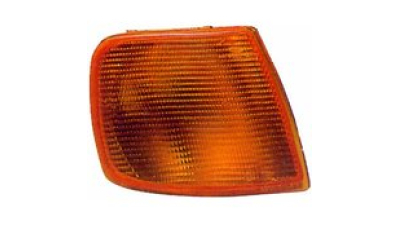 Lampa semnalizare fata Ford Sierra (Gbc/Gbg/Gb4/Bng), 04.87-02.93, Portocalie , fara suport bec , parte Fata, omologare ECE, 6151231; 87BG13368AA, Dreapta