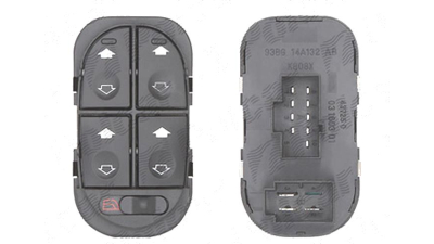 Buton , comutator macara usa Ford Mondeo (Gbp/Bnp), 03.1993-08.1996, 4 butoane