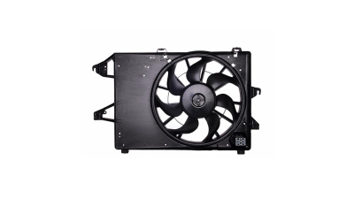 GMV radiator electroventilator Ford Mondeo, 2000-2007, Motorizare 1, 8 16v 81/92kw; 2, 0 16v 107kw Benzina, tip climatizare cu AC, cutie M/A dimensiune 340W/390mm, 2+3 pini, plastic, Aftermarket