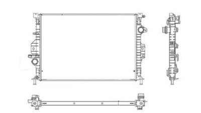 Radiator racire Best Auto Vest 321908-5