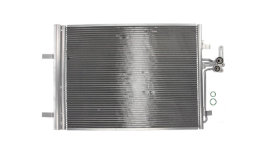 Condensator climatizare Volvo S60/V60, 03.2015-2019, motor 1.5 T, 112 kw benzina, cutie automata/manuala, full aluminiu brazat, 625 (585)x463x16 mm, cu uscator si filtru integrat
