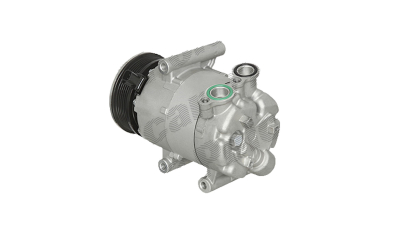 Compresor aer conditionat Ford Galaxy, 2006-2015, S-MAX, 2006-2015, Mondeo (BA7), 2007-2015, motorizare 2.2 TDCI, diesel, rola curea 110 mm, 6 caneluri, Visteon tip: VS16