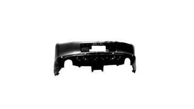 Bara spate Ford Mustang (S-197), 2013-2014 Model Base, Gt, parte montare grunduita, cu gauri senzori parcare, 323496-2, Aftermarket