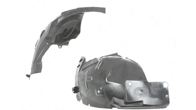 Carenaj aripa interioara, aparatori noroi Ford Mustang, 02.2009-01.2015, fata, Dreapta, fata; polipropilena (PP/PPE)