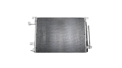 Condensator climatizare Ford Mustang GT (S-197), 09.2010-12.2014, motor 5.0 V8, 303 kw benzina, cutie manuala, full aluminiu brazat, 605 (560)x415 (395)x16 mm, cu uscator filtrat