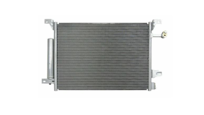 Condensator climatizare Ford Mustang GT (S-197), 09.2010-12.2014, motor 5.0 V8, 303 kw benzina, cutie manuala, full aluminiu brazat, 605 (560)x415 (395)x16 mm, cu uscator filtrat