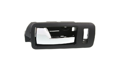 Maner deschidere usa interioara Ford Mustang, 09.2004-01.2015, Fata partea Stanga, negru; maner cromat, Aftermarket