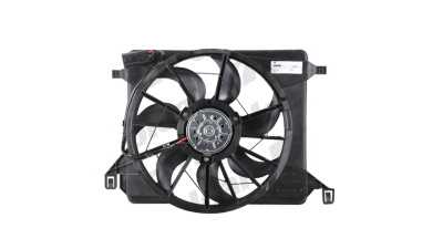GMV radiator electroventilator Ford C-Max, 2007-201/Focus C-Max, 2003-2007, Ford Focus, 2004-2011 (Motorizare 1, 4 59kw; 1, 6 74kw) Benzina, tip climatizare Fara AC, dimensiune 360mm, cu 2 pini, fara rezistormm, Aftermarket