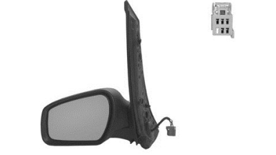 Oglinda exterioara Ford C-Max 06.2007-12.2010 / Focus C-Max (C214) 10.2003-06.2007 (NU pt versiune Titanium), partea stanga View Max crom convex carcasa prevopsita grunduita reglare electrica cu incalzire