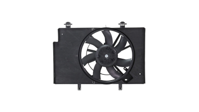 GMV radiator electroventilator Ford Fiesta(Ja8), 08.2008-, B-Max 2012-; , 1,25 44kw Fara Ac/60kw Cu Ac; 1,4 66/71kw Cu Ac; 1,4 Tdci 51kw/1,5 Tdci 55kw Fara Ac; Diesel/Benzina,  230W/345mm, Aftermarket
