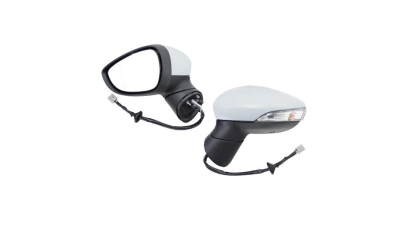 Oglinda usa exterioara Ford Fiesta (Ja8), 09.2008-01.2013, partea Stanga, reglare electrica; grunduit; incalzit; sticla asferica; geam cromat; cu Lucas, SRL